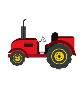 Farm Tractor Vector