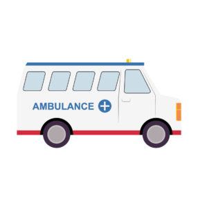 First Aid Ambulance Vector