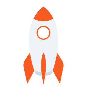 Launching Rocket Vector