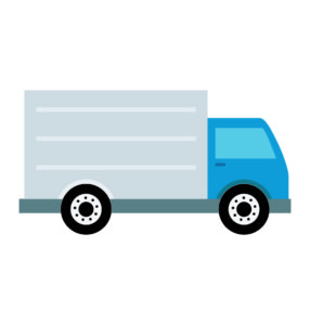 Logistic Truck Vector