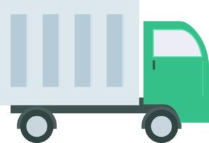 Logistic Truck Vector Design
