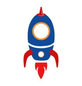 New Stylish Rocket Vector Design