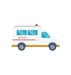 Premium Ambulance Vector