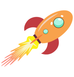 Premium Rocket Vector Design