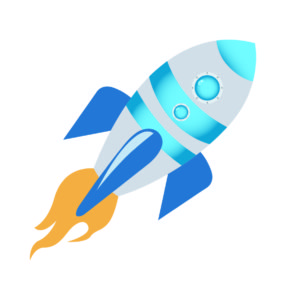 Rocket Space Ship Launch Vector