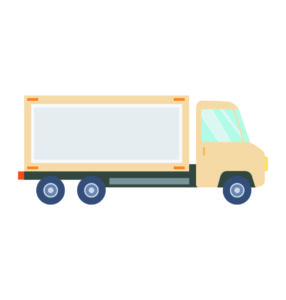 Royalty Pickup Truck Vector