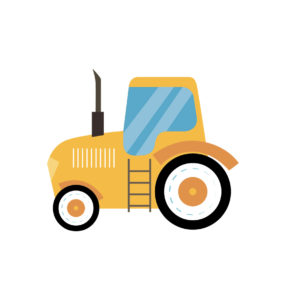 Royalty Tractor Vector