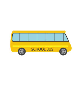 School Bus Vector In Yellow Color
