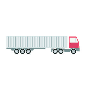 Semi Truck Vector