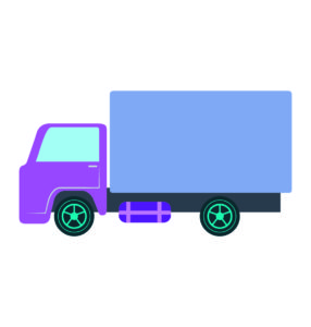 Simple Truck Vector