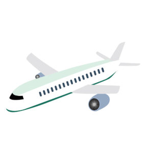 Stylish Aeroplane Vector