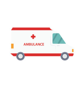Stylish Ambulance Vector