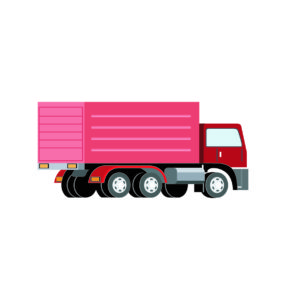 Truck Vector Container Design