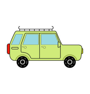Van Car Vector
