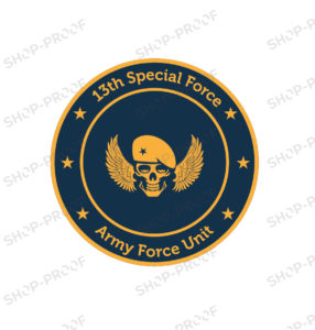 13th Special Force Logo Vector