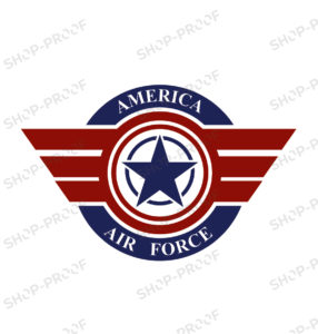 America Air Force Logo Vector