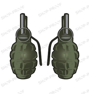 Army Double Bomb Vector