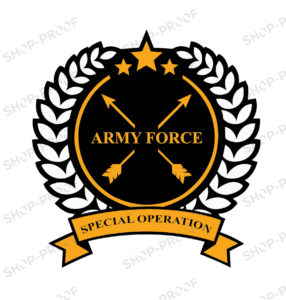Army Force Logo Vector