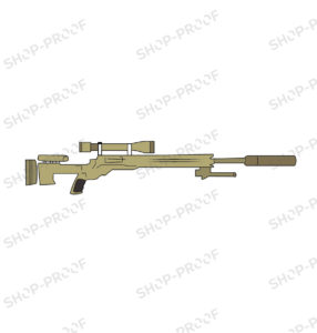 Enhanced Sniper Rifle Vector