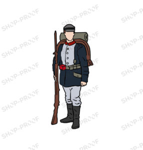 Military Man Vector Design