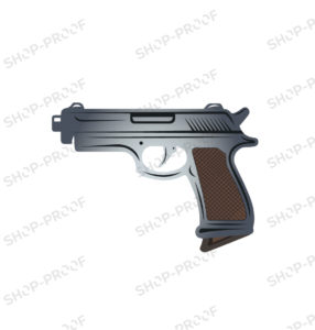 Military Pistol Vector