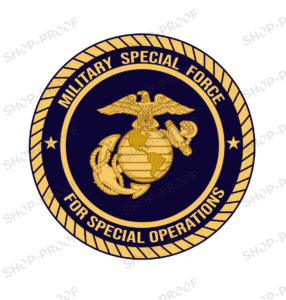 Military Special Force For Special Operation Logo Vector