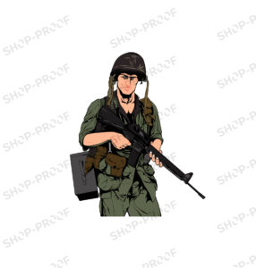 Soldier Man Vector