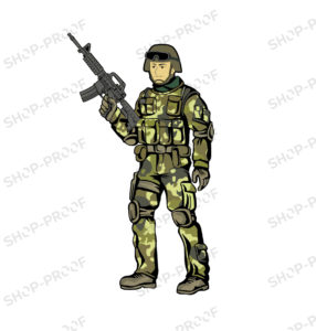 Special Force Us Army Vector