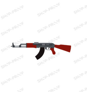 US Army AK47 Gun Vector