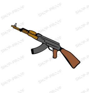 US Army Military AK47 Gun