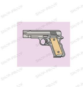 US Army Pistol Vector