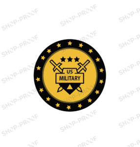 US Military Badge Vector