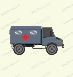 Army Ambulance Vector