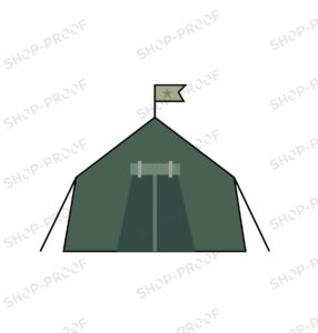 Army Camp Vector