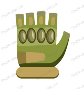 Army Glove Vector