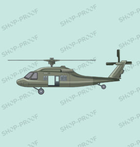 Army Helicopter Vector