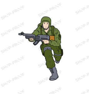Army Man Vector