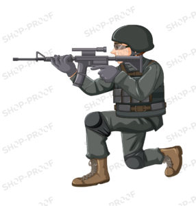 Army Man Vector