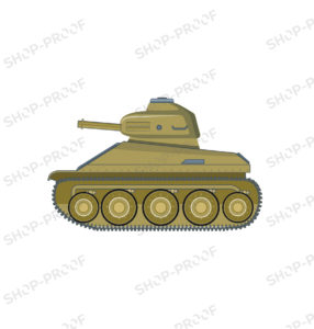 Army Panzer Vector Design