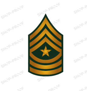 Army Shoulder Badge Vector