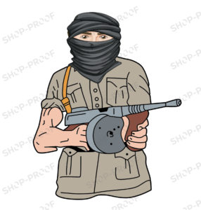 Army Soldier Man Vector Design