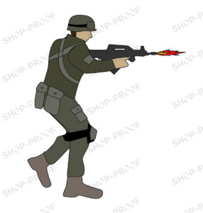 Army Soldier Vector