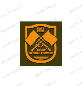 Army Special Force Shield Vector Logo