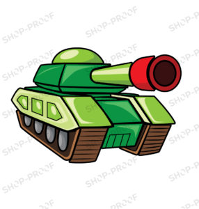 Army Tank Vector Design