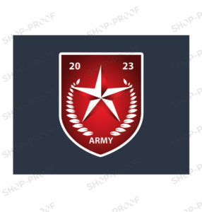 Army Unique Badge Vector