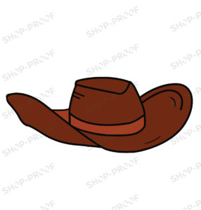 Around Cow Boy Hat