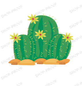 Cactus Logo Vector