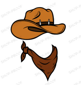 Cartoon Cow Boy Hat