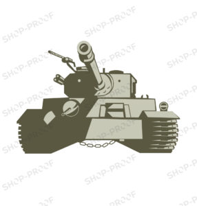 Creative Premium Panzer Vector