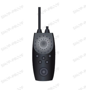 Creative Radio Walkie Talkie Vector Design